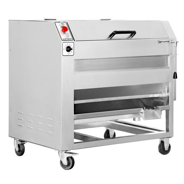 Elektrischer Gemüseschäler - 600kg/h - 750 Watt - 230 Volt - 1400 U/min