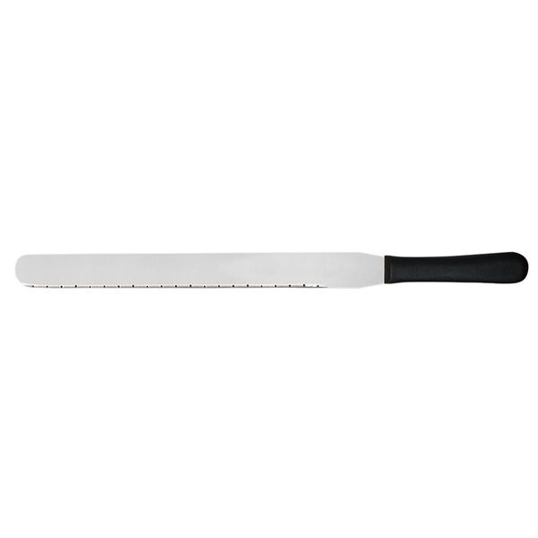Konditormesser - Klinge: 350mm - Wellenschliff