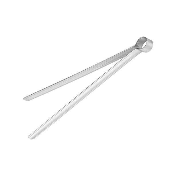 (4 Stück) Barbeque Zange - Länge: 400mm - Edelstahl
