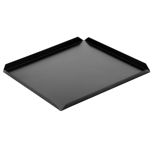 (5 Stück) Konditorei- & Präsentationsplatte - Aluminium - 170x170x10mm - Schwarz