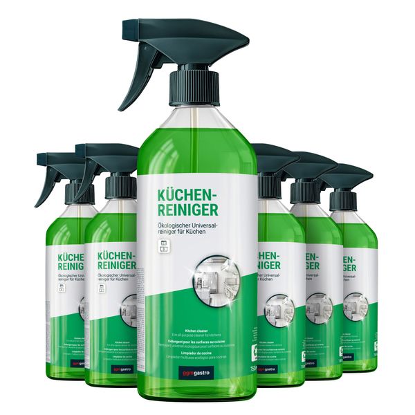 (6 Stück) Küchenreiniger á 750ml - Ökologisch & entfettend