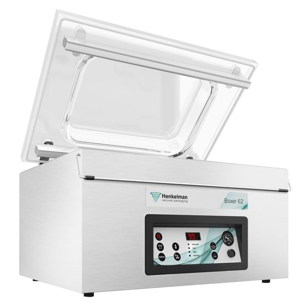 HENKELMAN | BOXER 62 - Kammer-Vakuumiergerät - 21m³/h - 600 Watt - Digital