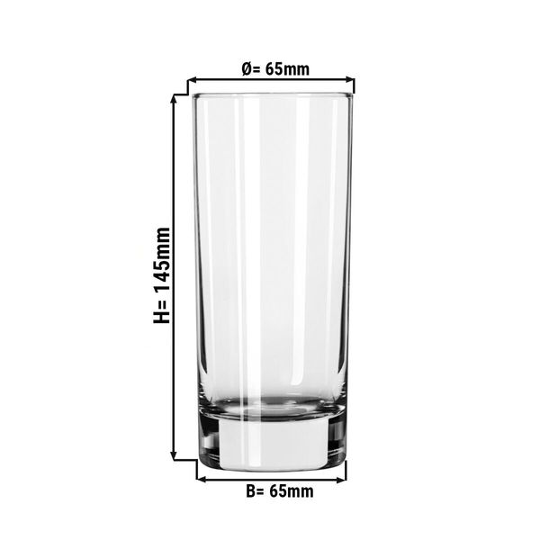 (12 Stück) Longdrinkglas - CHICAGO - 288ml