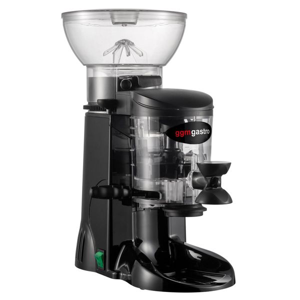 Kaffeemühle - 1kg - 77dB - Mit Dosierer - Schwarz