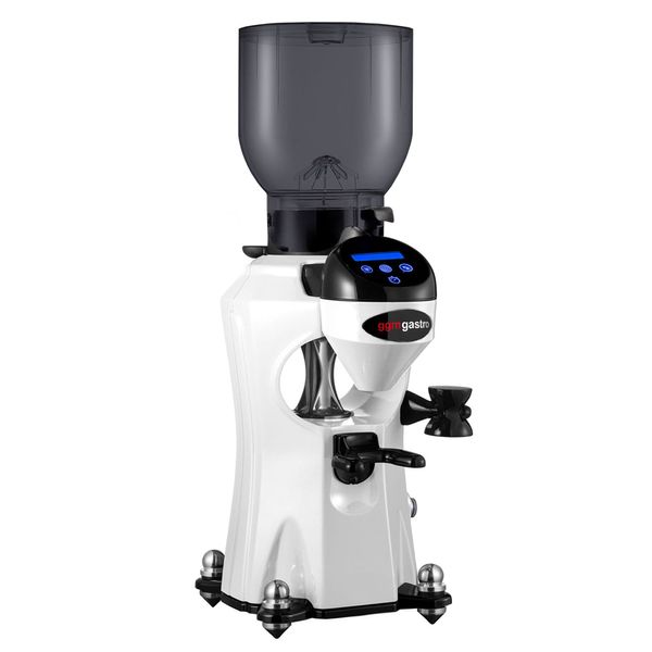 Kaffeemühle - 2kg - 45dB - Mit automatischer Dosierung - Weiß