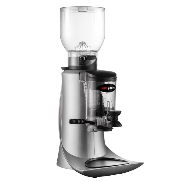 Kaffeemühle - 2kg - 55dB - Mit Dosierer - Silber
