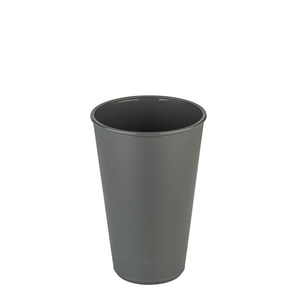 (24 Stück) Mehrwegbecher - 400ml - Grau