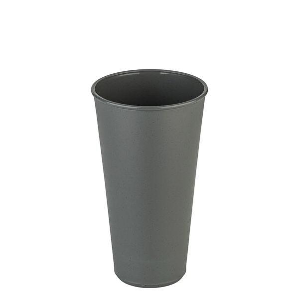 (24 Stück) Mehrwegbecher - 500ml - Grau