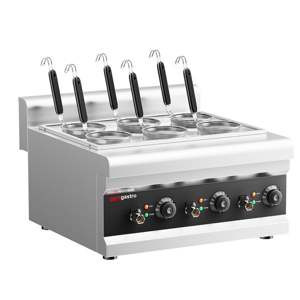 Elektro Nudelkocher - 3 kW - inkl. 6 Körbe