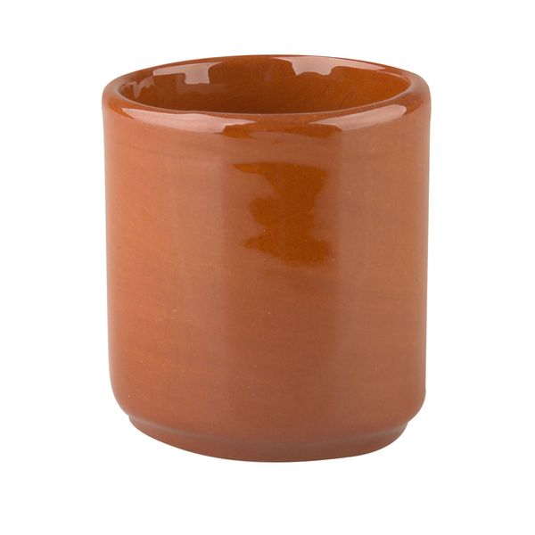 (6 Stück) CLASSICO - Tapas Buttertopf - Ø 50mm 50ml- Braun