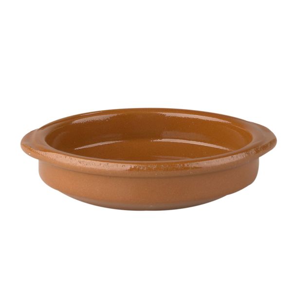 (4 Stück) CLASSICO - Tapas Ofenform - Ø 120mm - Braun