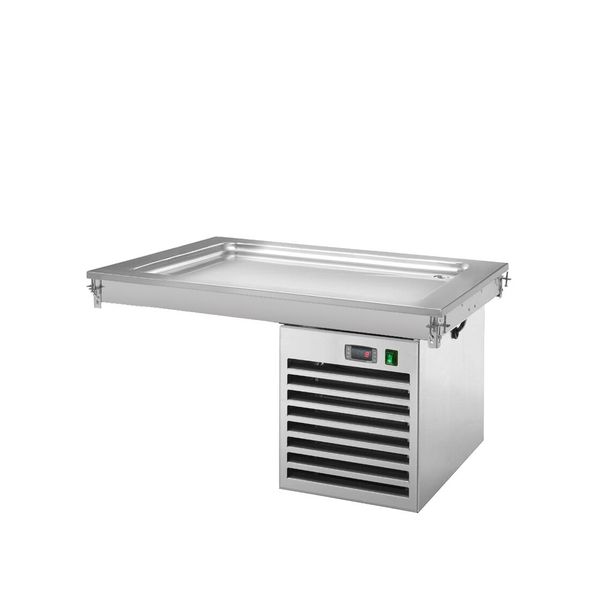 Einbau Kühlplatte - 1000mm - +2 bis +8 °C - 3x GN 1/1 - 350 Watt
