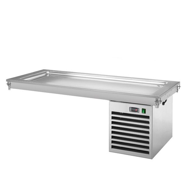 Einbau Kühlplatte - 1800mm - +2 bis +8 °C - 5x GN 1/1 - 700 Watt