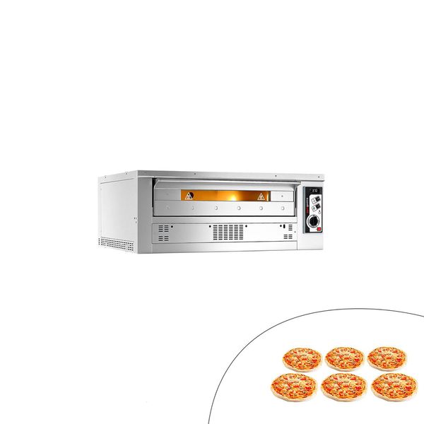 Gas Pizzaofen - 6x 33cm - Manuell