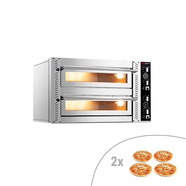 Elektro Pizzaofen - 4+4x 34cm - Manuell