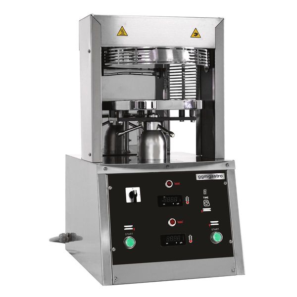 Pizzapresse - für Pizzaböden Ø 330mm - Teigmenge max. 100 - 270g