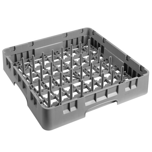 CAMBRO | CAMRACK® - Dorn-/ Tellerspülkorb 1/1 - 5x9 Fächer - 500x500mm - Grau