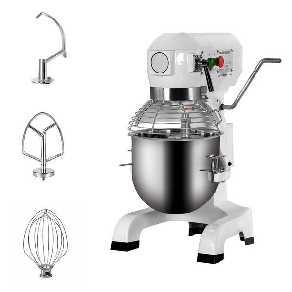 Planetenrührmaschine - 10 Liter - 450 Watt - inkl. 3 Rühraufsätze