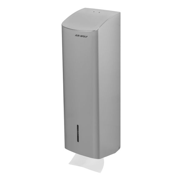 AIR-WOLF | WC-Papierspender - für bis zu 750 Einzelblätter - Edelstahl