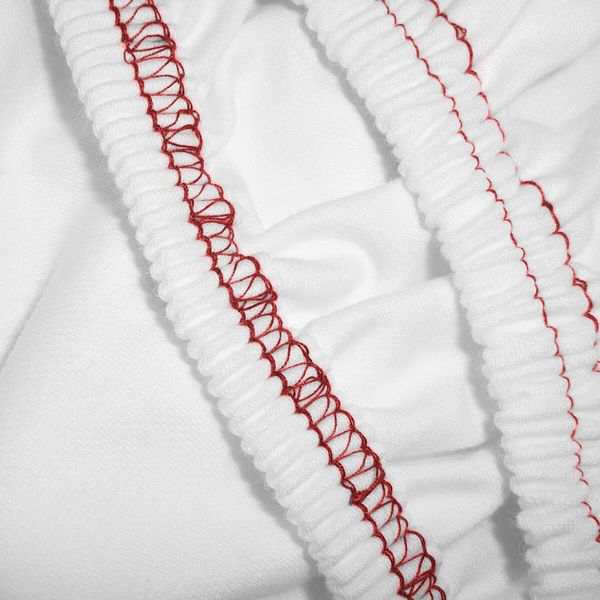 (10 Stück) Jersey Spannbettlaken - 200g/m² - 200x200cm - Weiß