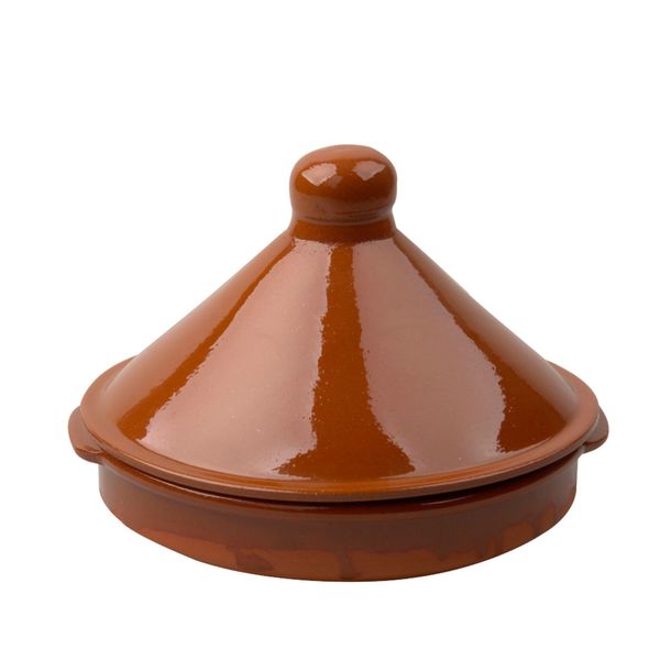 (1 Stück) CLASSICO - Tapas Schale mit Deckel - Ø 230mm - Braun