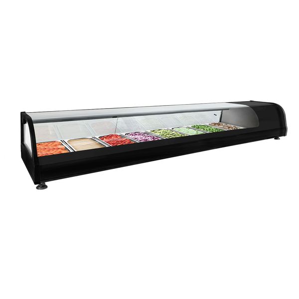 Tapas-Kühlvitrine PREMIUM - 8x GN 1/3