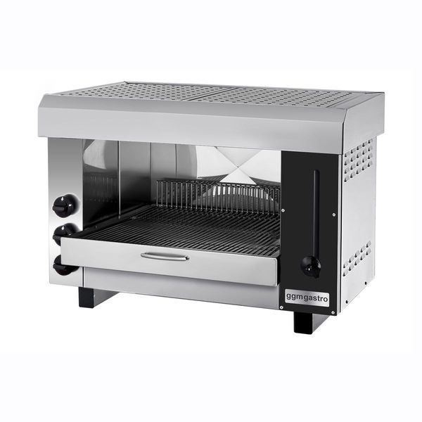 Gas Pita Ofen / Salamander PRO - 9,75 kW - 3 Gasbrenner