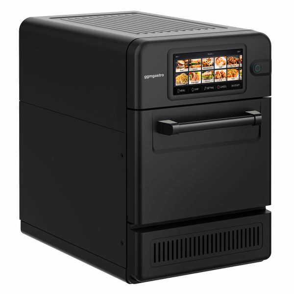 Speedofen - 3 kW - Schwarz - mit Grill & Mikrowellenfunktion