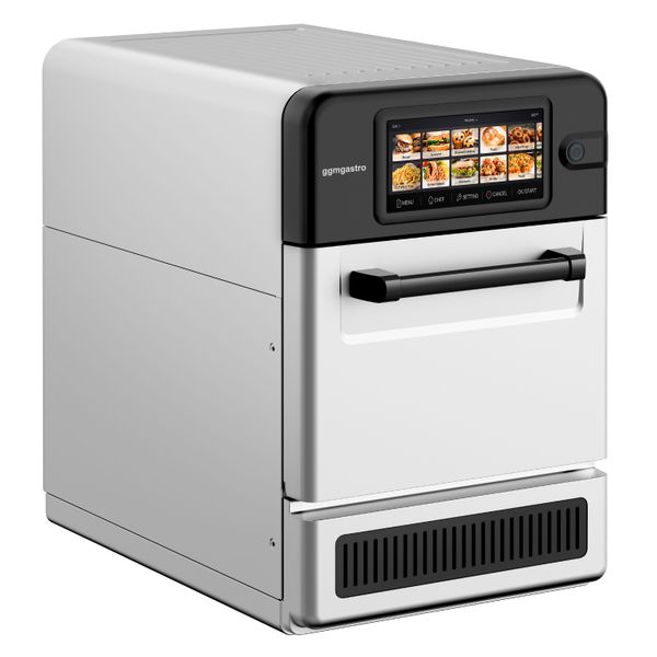 Speedofen - 3 kW - Silber - mit Grill & Mikrowellenfunktion