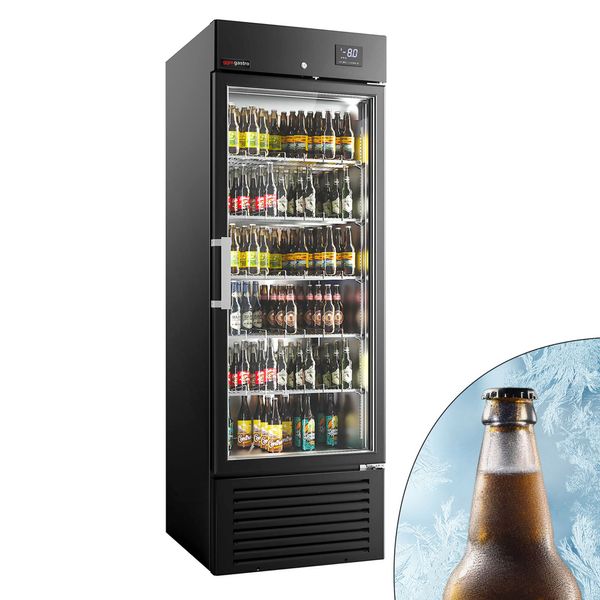 Getränkekühlschrank SUPERCOOLER - mit 1 Glastür - kühlen auf unter 0 °C