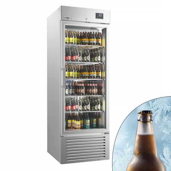 Getränkekühlschrank SUPERCOOLER - mit 1 Glastür - kühlen auf unter 0 °C