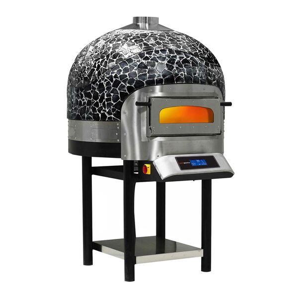 Elektro Steinpizzaofen - 6x 30cm - Digital - Rotierend