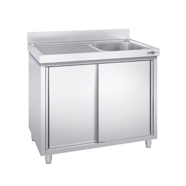 Spülschrank PREMIUM - 1200x700mm - mit 1 Becken rechts