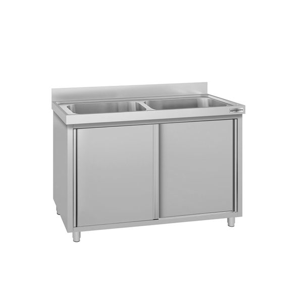 Topfspülschrank ECO - 1600x600mm - mit 2 Becken
