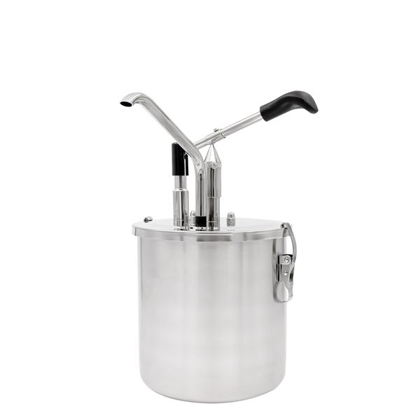 Saucen-/ Dosierspender - 4 Liter - mit Behälter & einstellbarer Dosierung