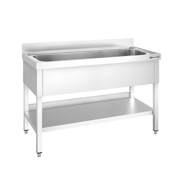 Topfspültisch PREMIUM - 1400x600mm - mit 1 Becken