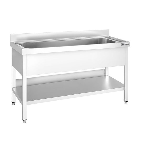 Topfspültisch PREMIUM - 1600x600mm - mit 1 Becken