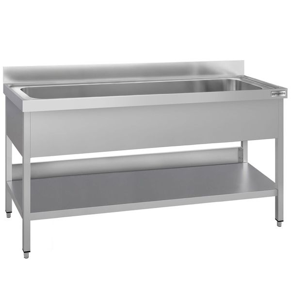Topfspültisch ECO - 1800x600mm - mit 1 Becken