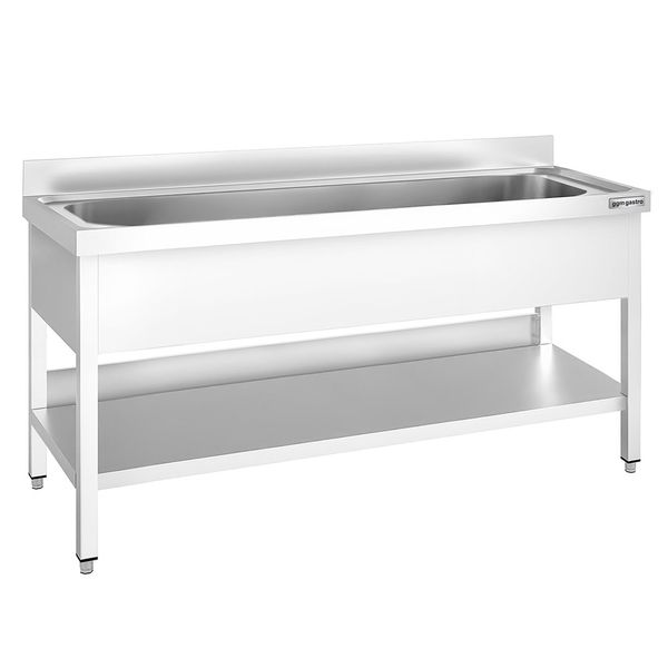 Topfspültisch PREMIUM - 2000x700mm - mit 1 Becken