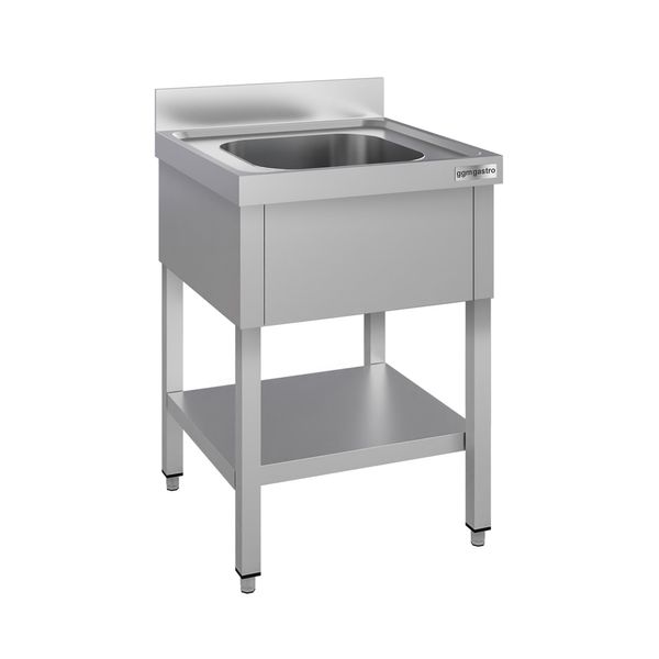 Spültisch ECO - 600x600mm - mit Grundboden & 1 Becken