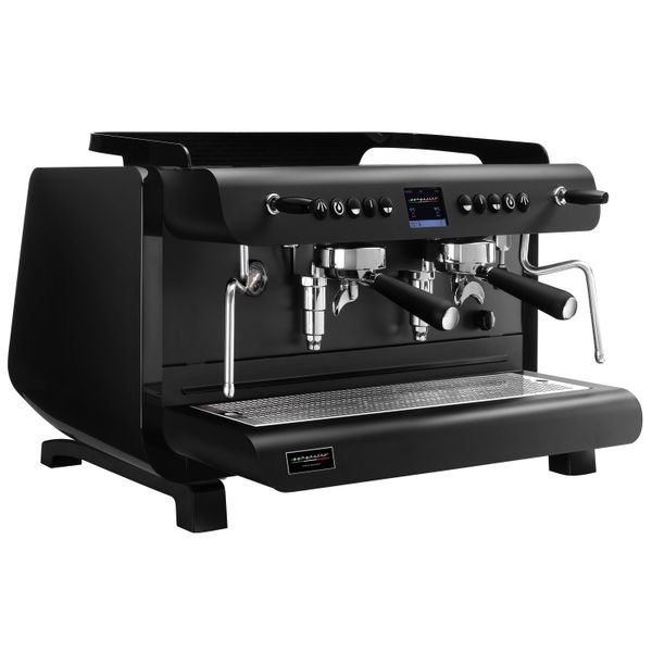 Siebträgermaschine - 2 Gruppig - Multiboiler - Touch - Preinfusiuonssystem - Schwarz