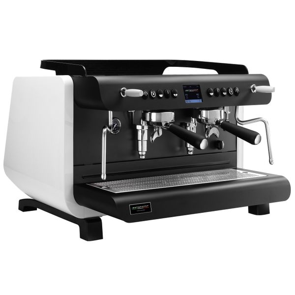 Siebträgermaschine - 2 Gruppig - Multiboiler - Touch - Preinfusiuonssystem - Weiß