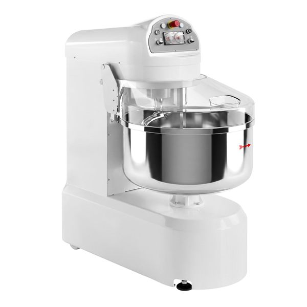 Bäckerei-Spiralteigknetmaschine - 117 Liter / 60 kg - 2 Geschwindigkeiten - mit festem Kessel