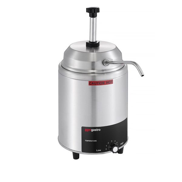Beheizter Saucenspender - 550 Watt - 4,4 Liter - inkl. Einsatz