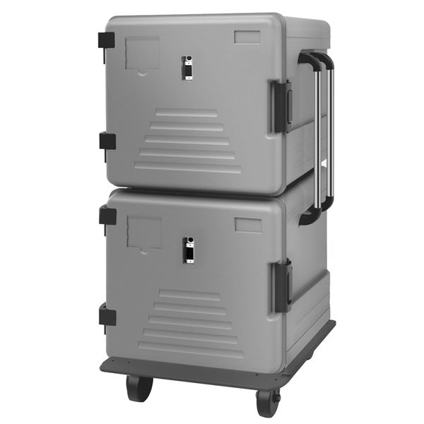 Thermobox - Frontlader - 2x180 Liter - beheizt - für 24x GN 2/1