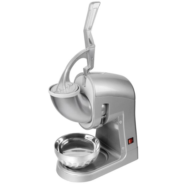 Tisch-Eiscrusher für Flockeneis - 5 kg/min - 350 Watt - Edelstahl