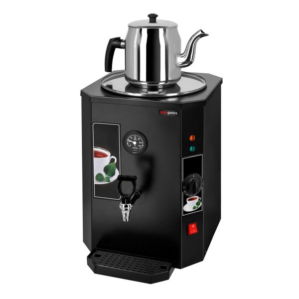 Teekocher - 13 Liter - 2 kW - mit 1 Teekanne