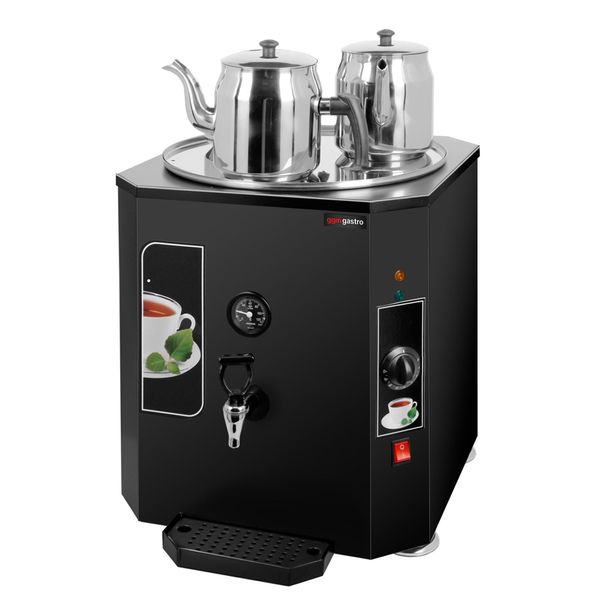 Teekocher - 23 Liter - 2,5 kW - mit 2 Teekannen