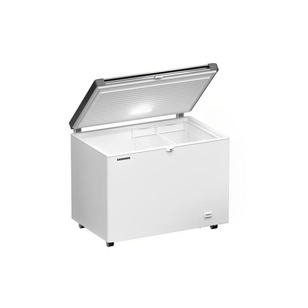 LIEBHERR | Tiefkühltruhe - 266 Liter - mit Edelstahldeckel - Weiß