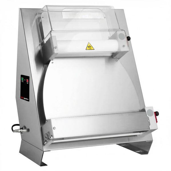Teigausroller - für 400mm Pizzateig - Teigdicke 0,5 bis 5,5mm